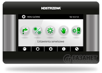 Контроллер котла Kostrzewa Twin Bio Luxury