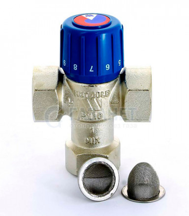 Клапан термосмесительный для ГВС Aquamix 63C WATTS 25-50˚C 1&quot;